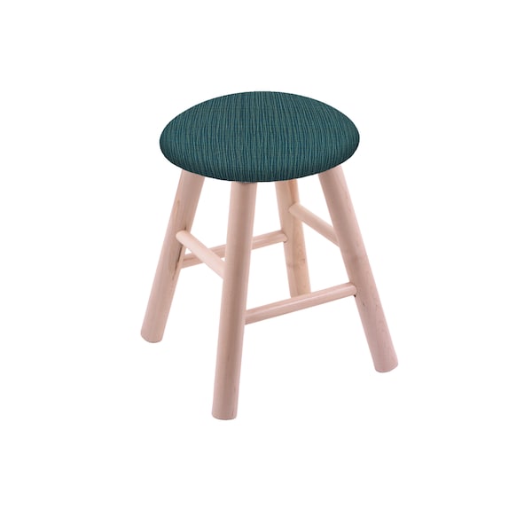 Oak Vanity Stool, Dark Cherry Finish, Canter Espresso Seat